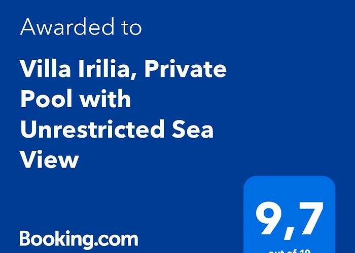 Apartmán Irilia, Private Pool With Unrestricted Sea View